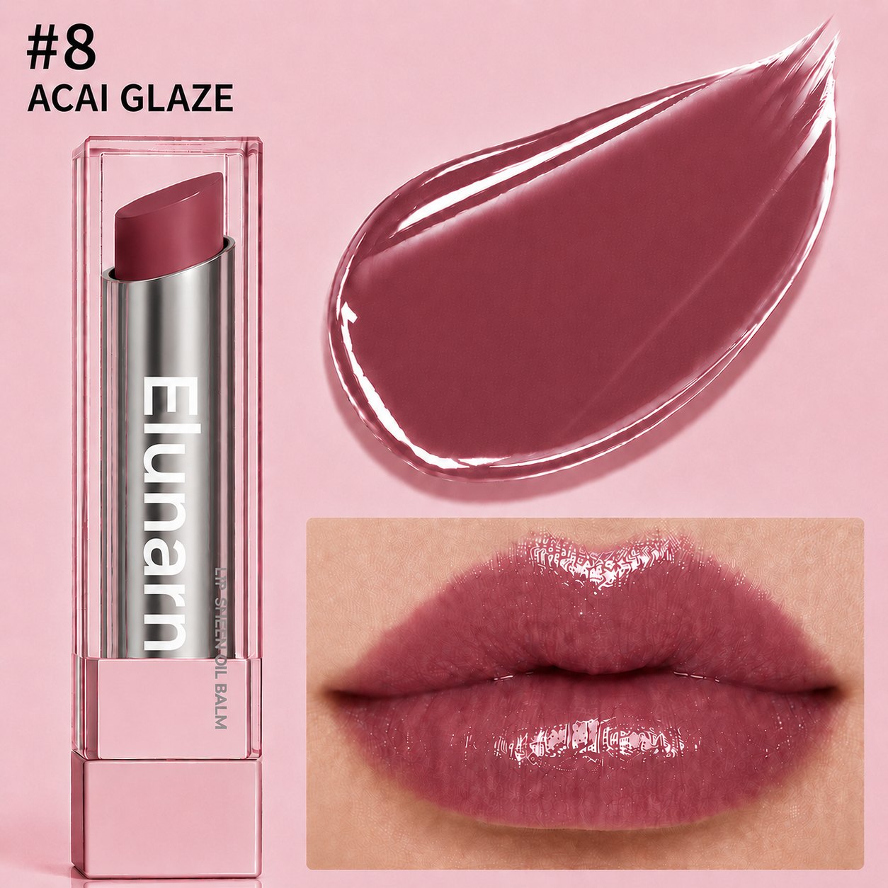 🔥Last Day Buy 1 Get 1 Free|ELunarn GLOW VEIL LIP SHEEN OIL BALM